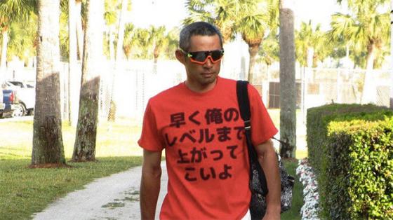 イチローのtシャツが毎回笑いを取りに来ていると話題にｗｗｗ