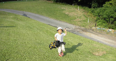 子どもゴルファー