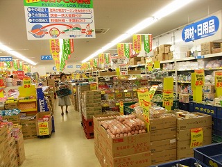 スーパー陳列