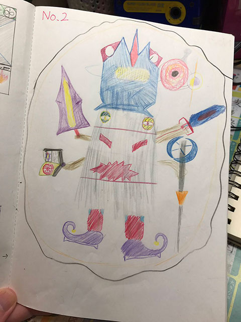 子どもが描いた絵1