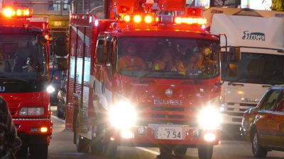 消防車　サイレン