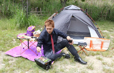 ヒロシ_一人BBQ