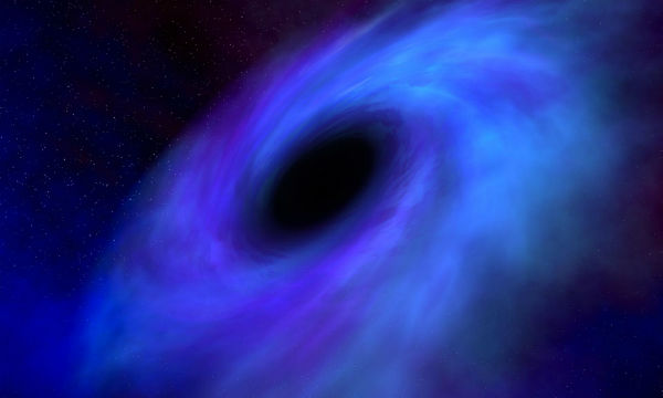 宇宙すごい ブラックホールが地球に近づく動画が世界中で話題