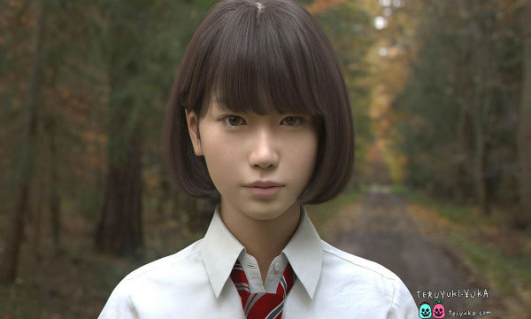 【動画】3DCG女子高生"Saya"があまりに進化しすぎて本物と見間違うｗ