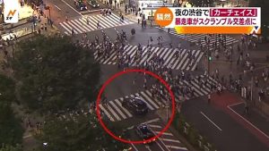 渋谷のスクランブル交差点を暴走したワゴン車のその後が判明!!