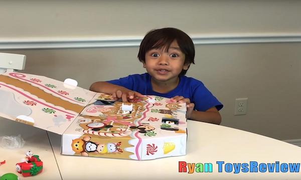 【海外発】6歳のユーチューバーが、おもちゃのレビューで年間12億円を稼ぐと話題にw