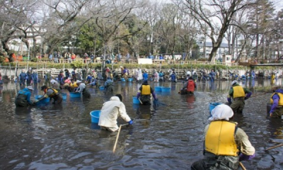 『池の水ぜんぶ抜く』でトンデモないものが発見されるwwwwヤバ過ぎ注意…