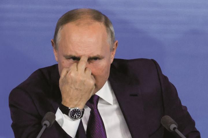 英誌プーチンが血液のがんと報道。